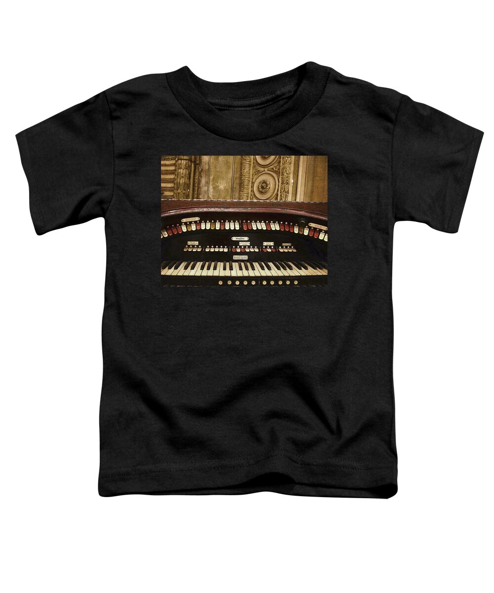Theatre Toddler T-Shirt featuring the photograph Code of the Uninitiated by Char Szabo-Perricelli