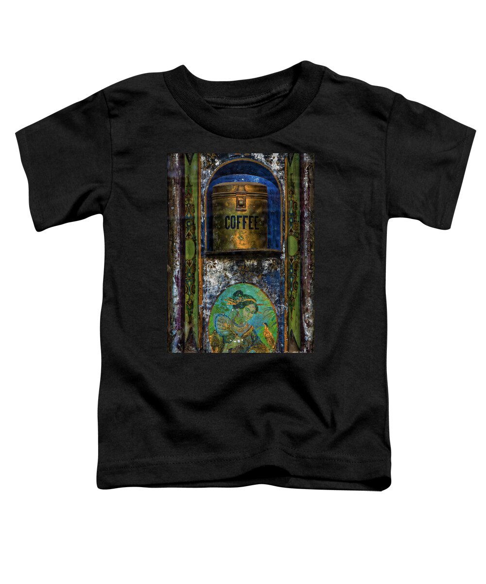 Cold Coffee Toddler T-Shirt featuring the photograph Cold Coffee by Mitch Shindelbower