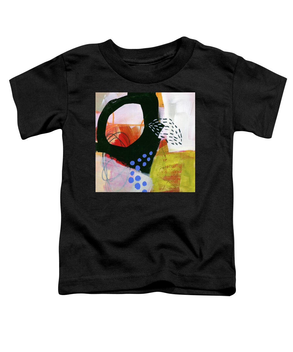 Abstract Art Toddler T-Shirt featuring the painting Color, Pattern, Line #3 by Jane Davies