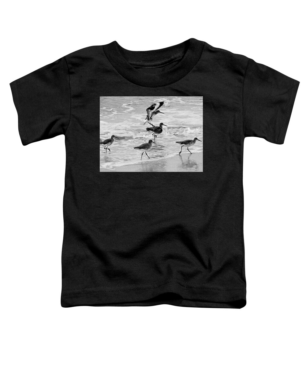 Boats Toddler T-Shirt featuring the photograph Coming in for a Landing by Kathi Isserman