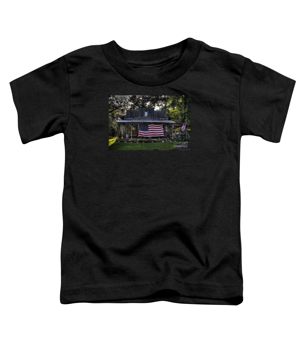 Country Store Toddler T-Shirt featuring the photograph Country Store by Bob Hislop