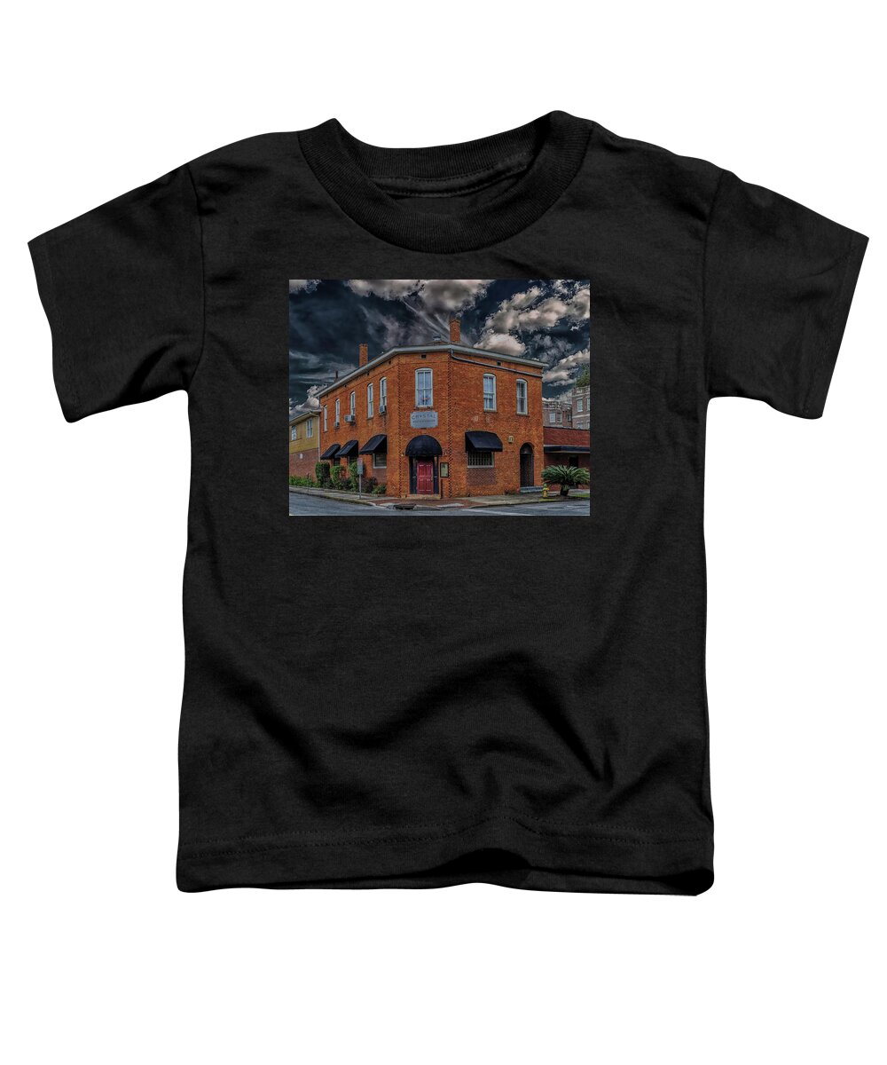 Crystal Beer Parlor Toddler T-Shirt featuring the photograph Crystal Beer Parlor by Darryl Brooks