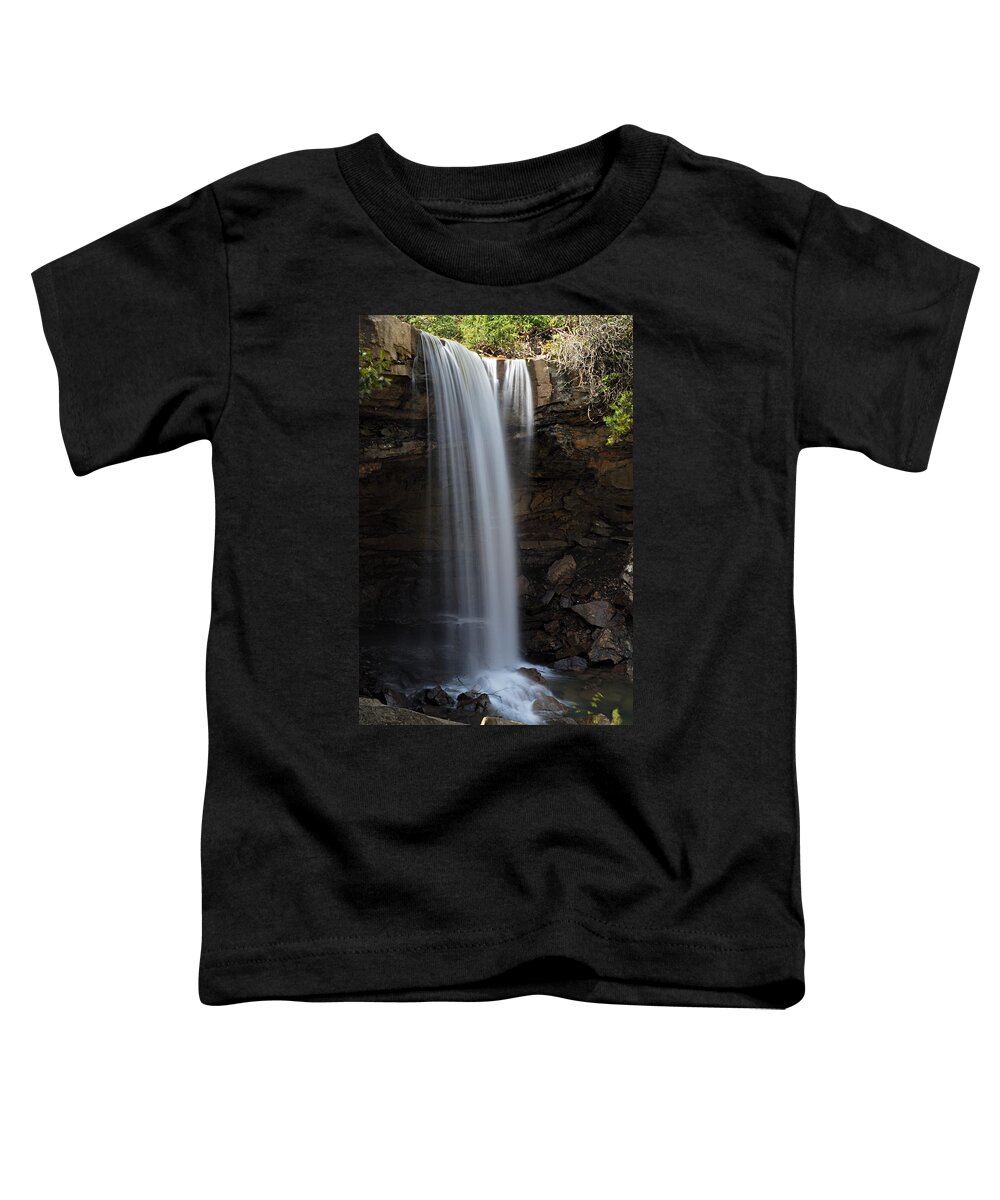 Cucumber Falls Toddler T-Shirt featuring the photograph Cucumber Falls 3 by Larry Ricker
