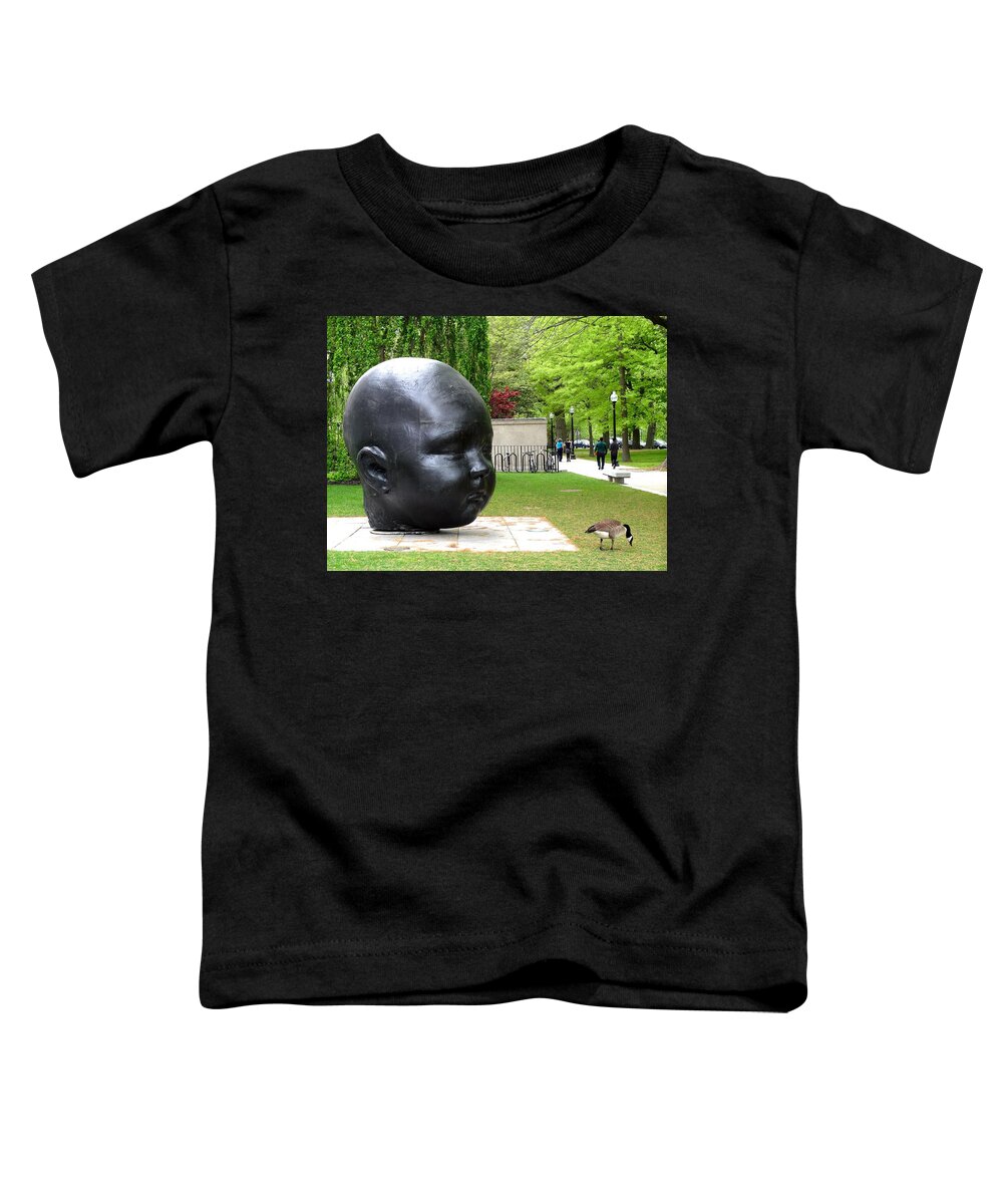 Art Toddler T-Shirt featuring the photograph Curiosity by Christopher Brown