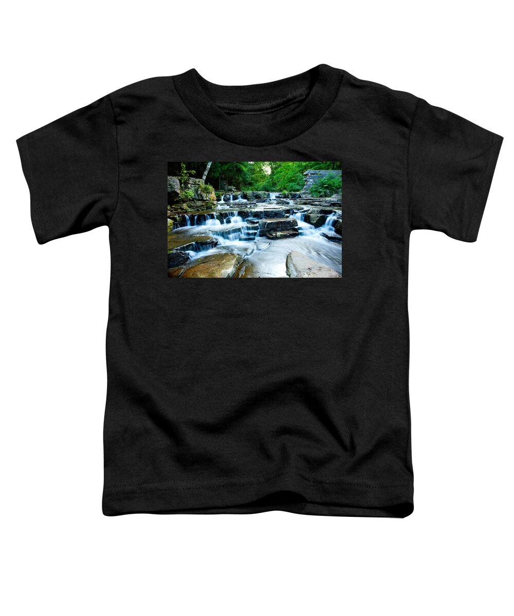 Summer Toddler T-Shirt featuring the photograph Devils River 2 by David Heilman