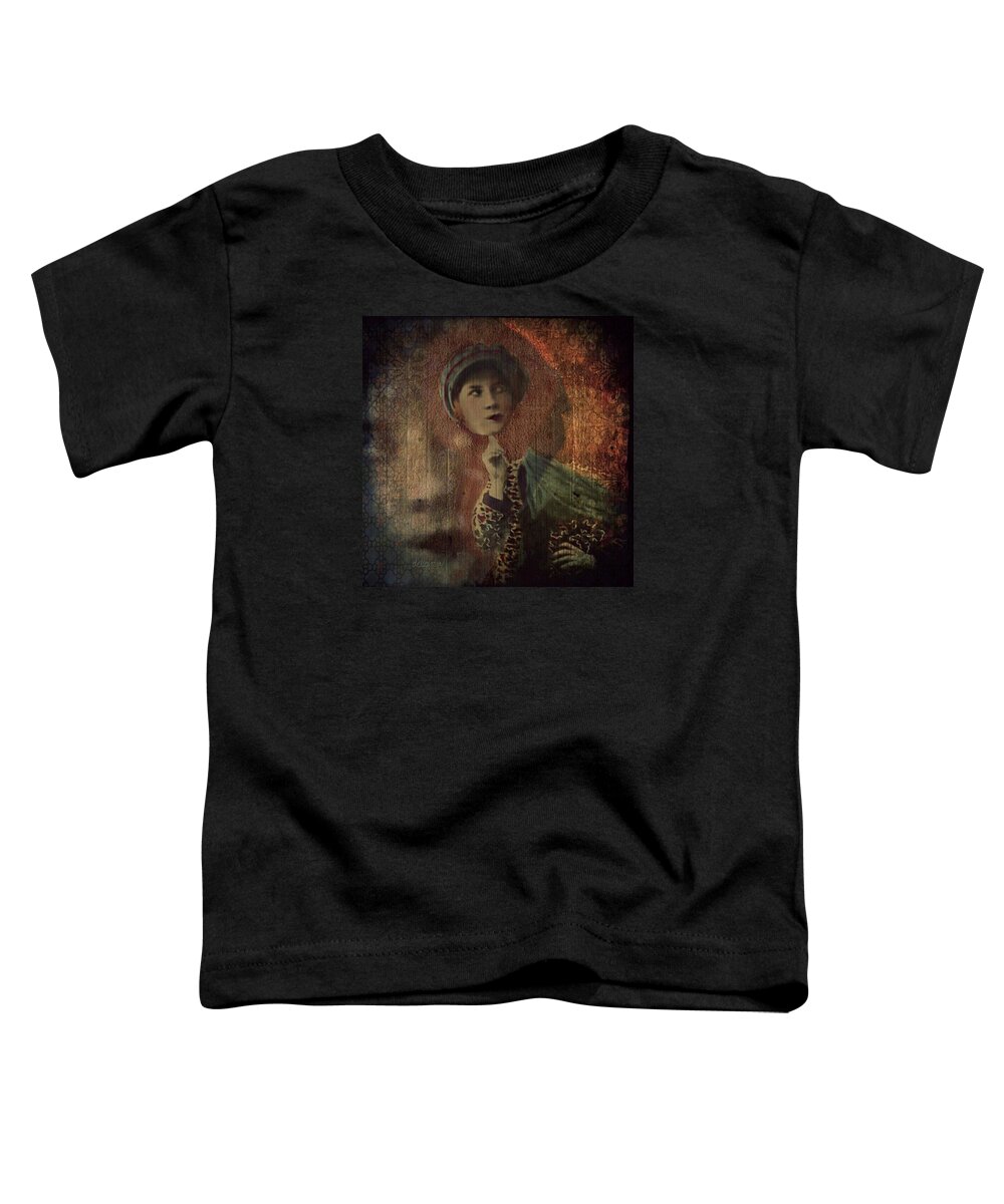 Woman Toddler T-Shirt featuring the digital art Disconnect by Delight Worthyn