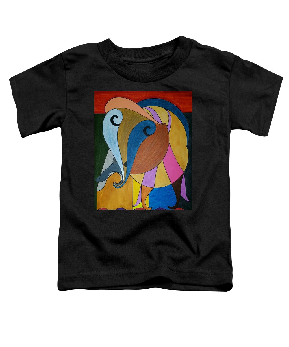 Geometric Art Toddler T-Shirt featuring the painting Dream 291 by S S-ray