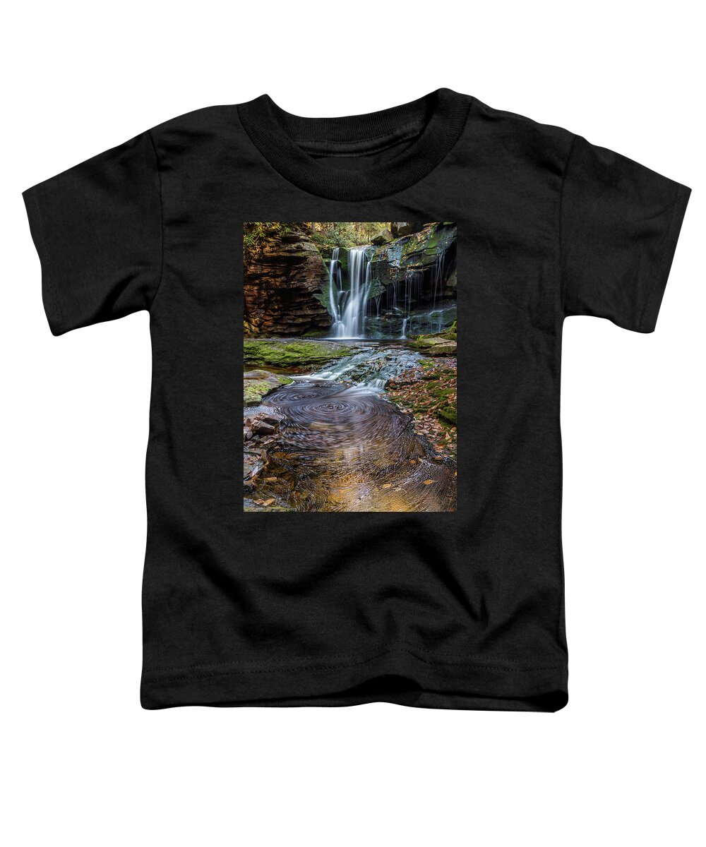 Elekala Falls Toddler T-Shirt featuring the photograph Elekala 3 21 02 by Joe Kopp