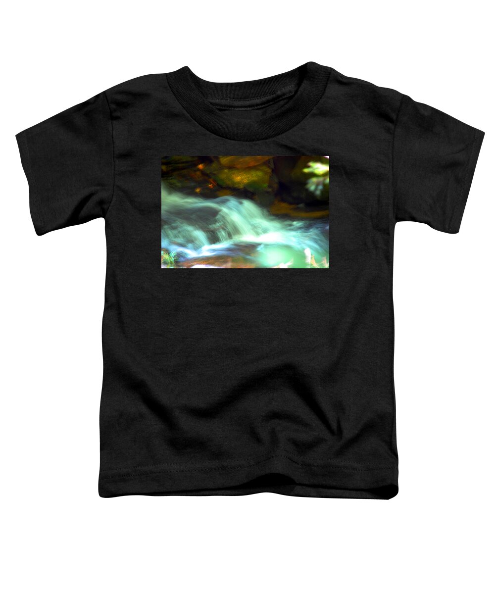 Photography Toddler T-Shirt featuring the photograph Endless water by Susanne Van Hulst
