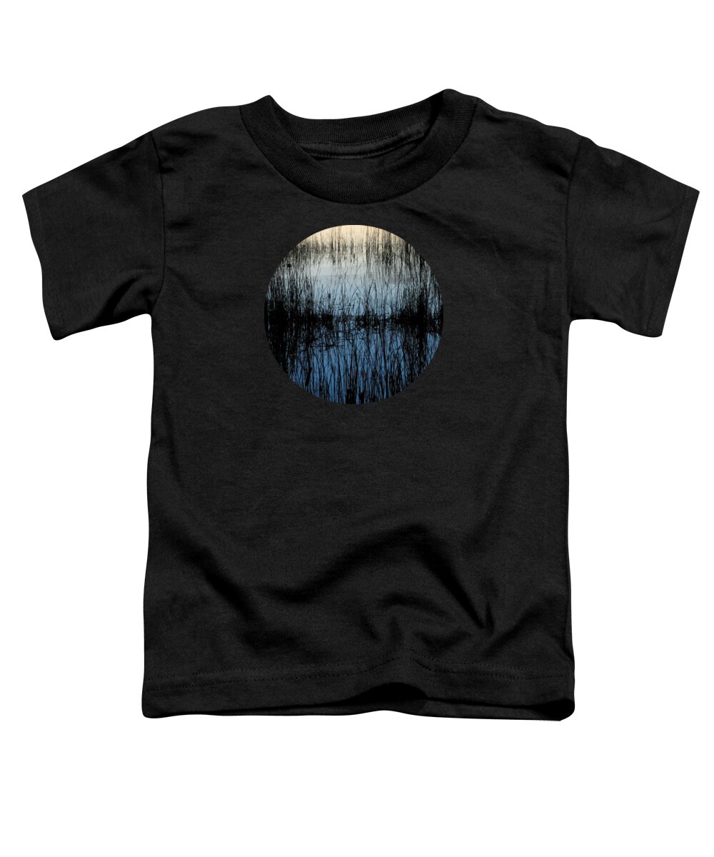 Lake Toddler T-Shirt featuring the photograph Evening Glow by Mary Wolf