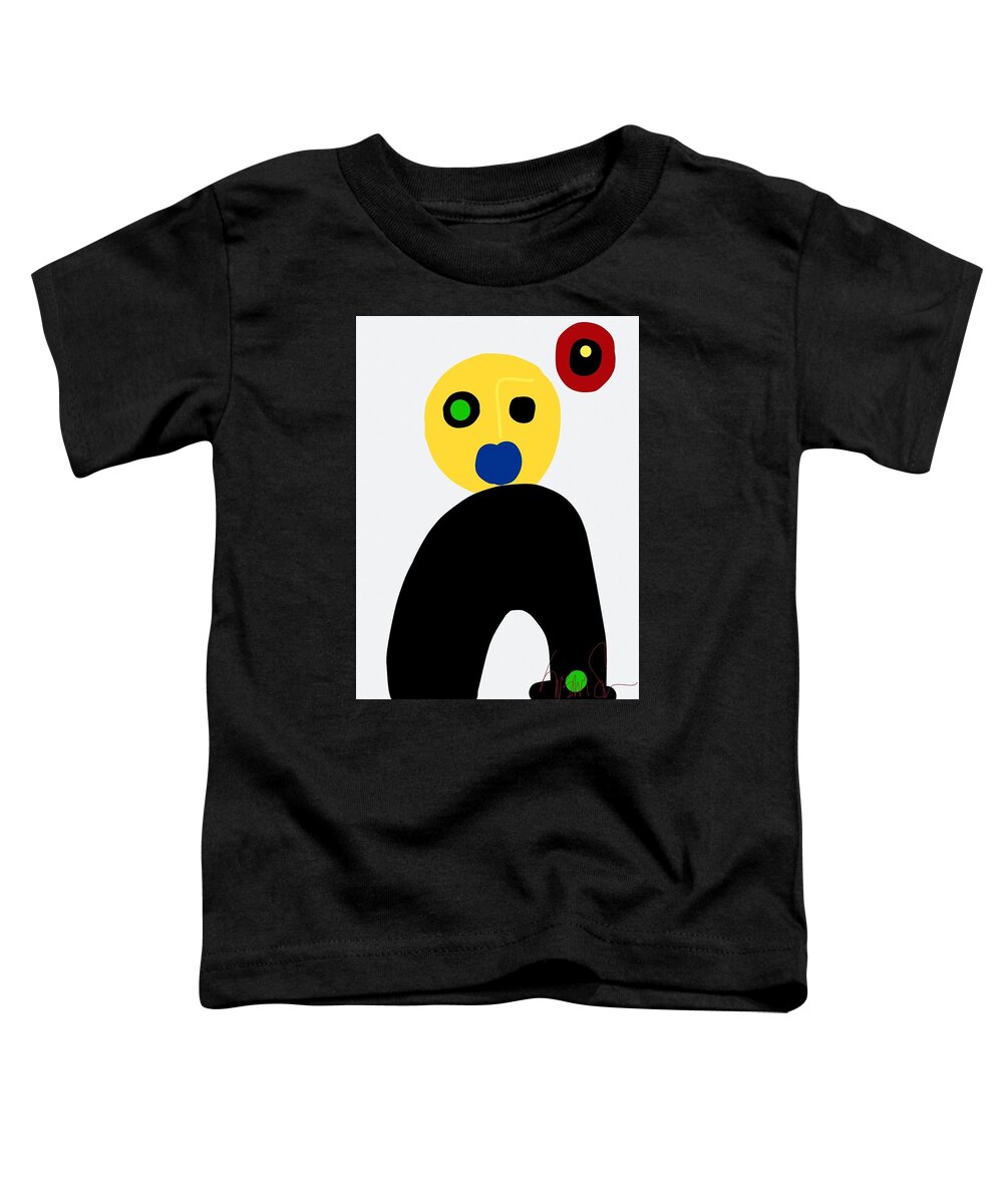  Toddler T-Shirt featuring the digital art Flabulous by Susan Fielder