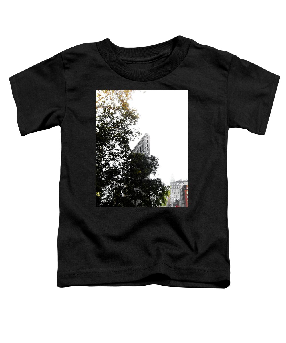 Flatiron Toddler T-Shirt featuring the photograph Flatiron Autumn by Nicklas Gustafsson