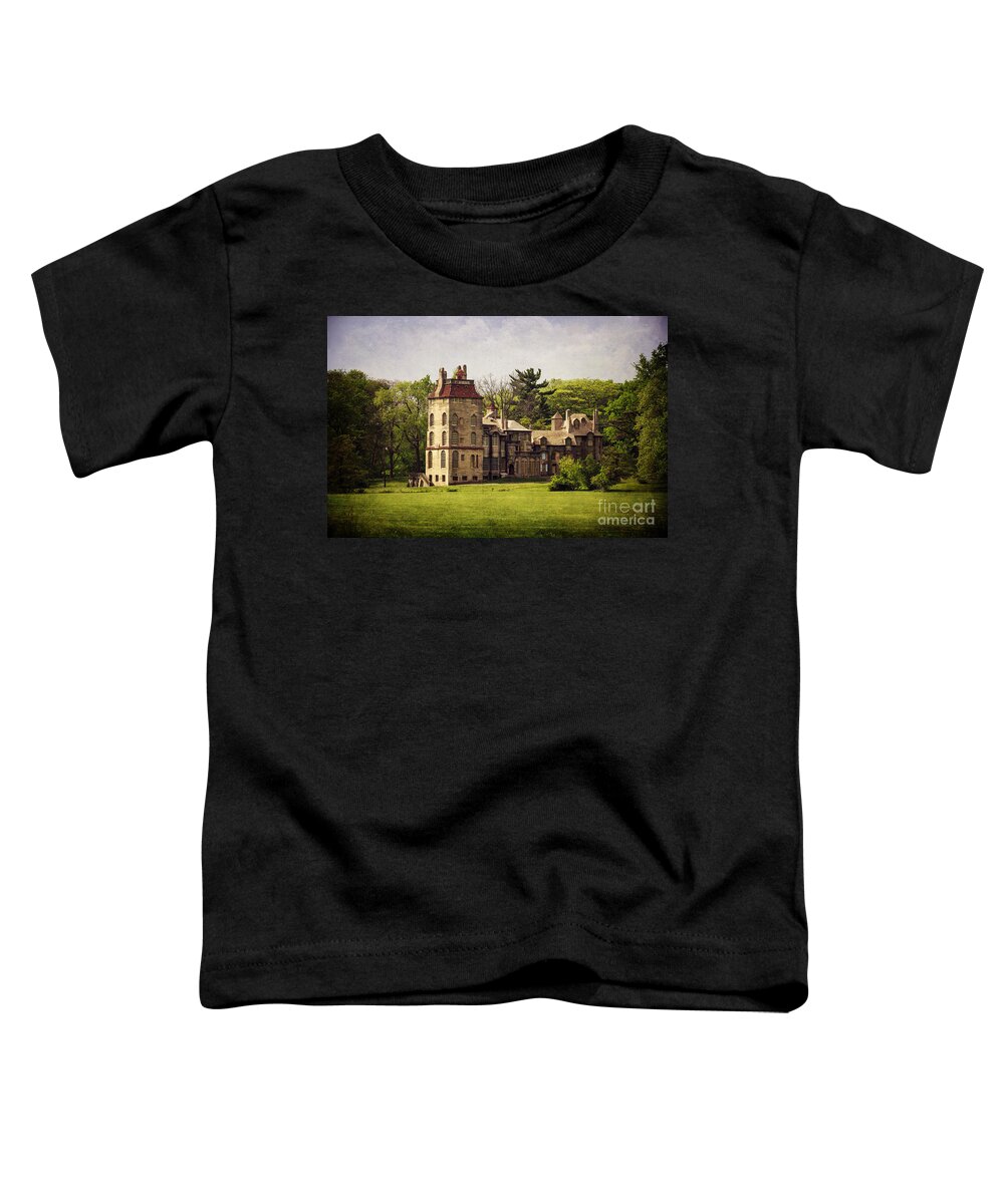 Fonthill Toddler T-Shirt featuring the photograph Fonthill by Day by Debra Fedchin