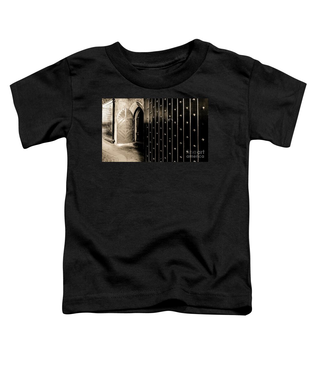 Doors Of The World Toddler T-Shirt featuring the photograph Four Doors to Choose by Lexa Harpell