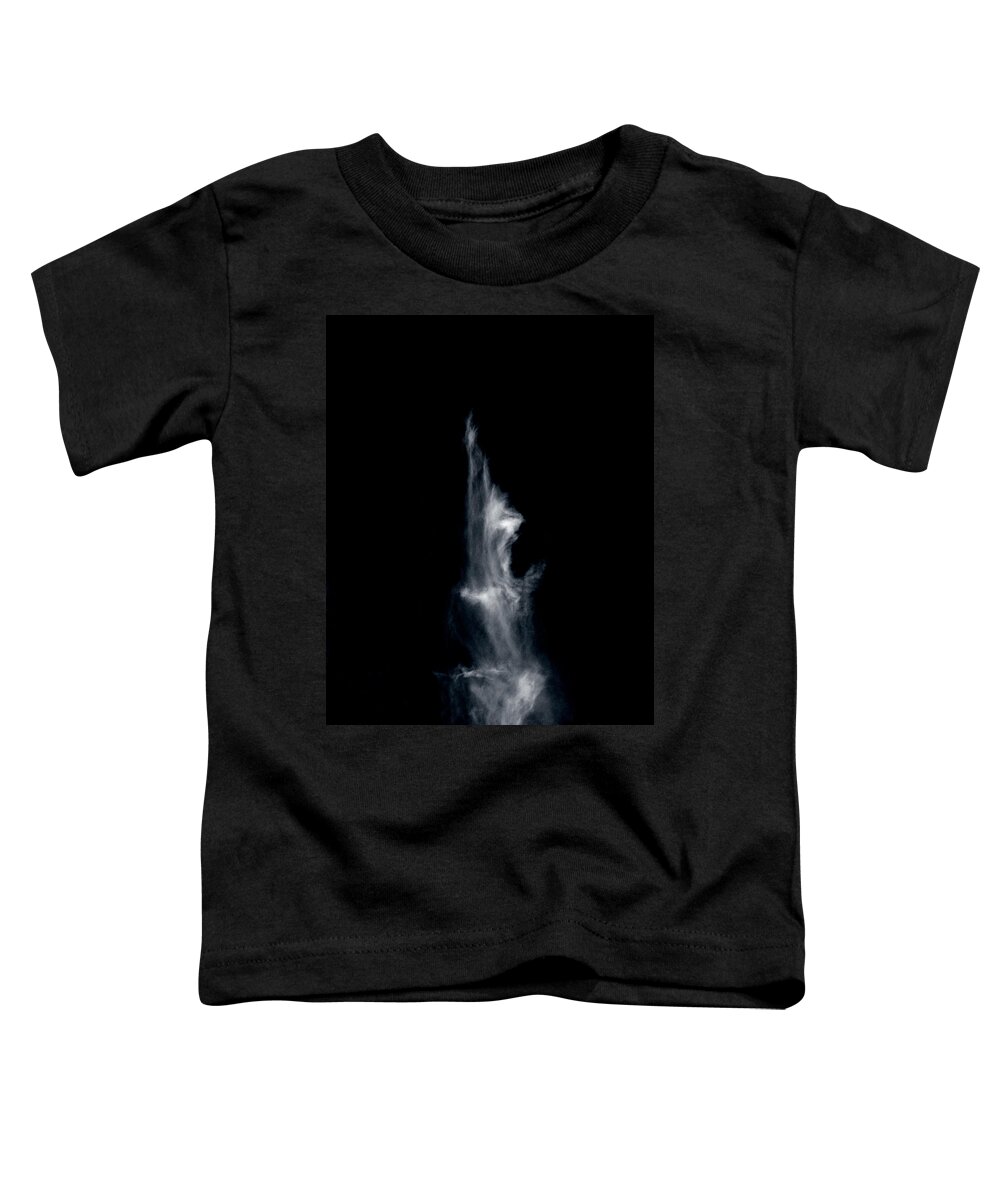 Black And White Toddler T-Shirt featuring the photograph Freed Soul by Maggy Marsh