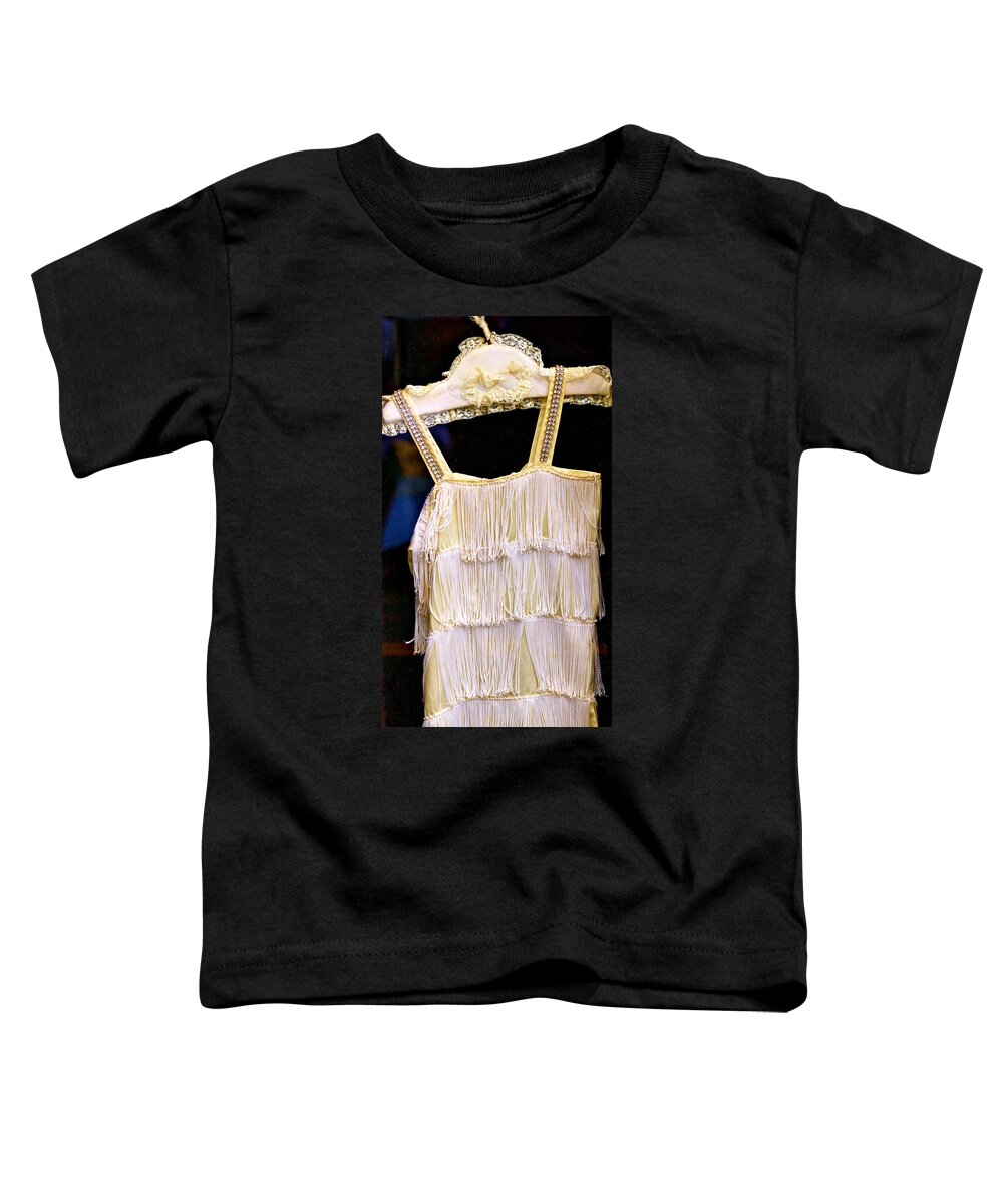 Flappers Toddler T-Shirt featuring the photograph Fringe Benefits by Ira Shander