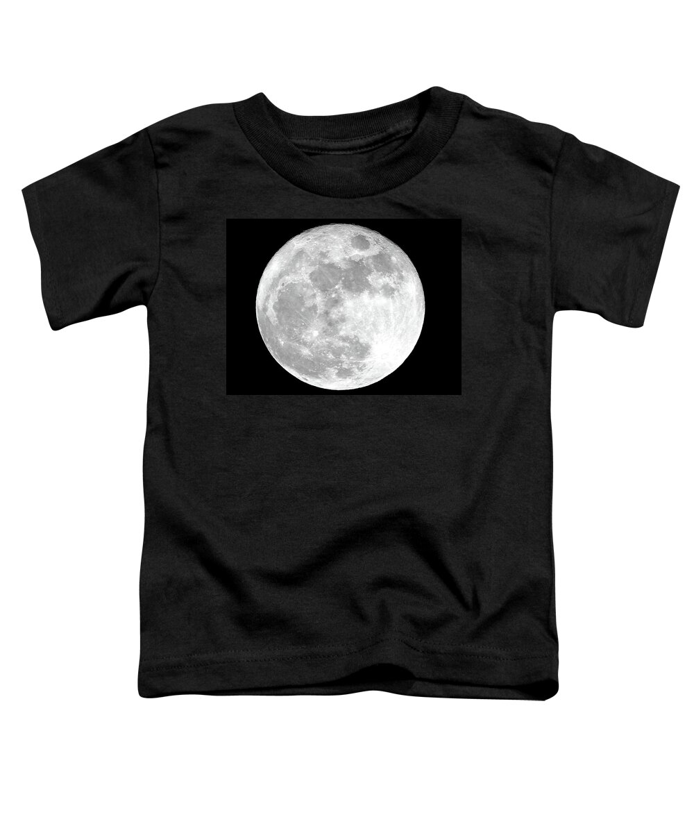 Full Moon Toddler T-Shirt featuring the photograph Full Moon by Jackson Pearson