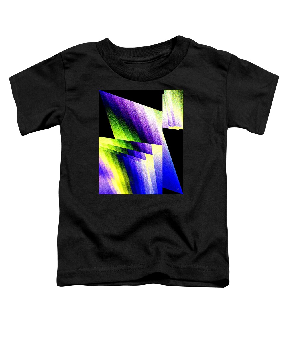 Geometric Design Toddler T-Shirt featuring the digital art Geometric Abstract 6 by Will Borden
