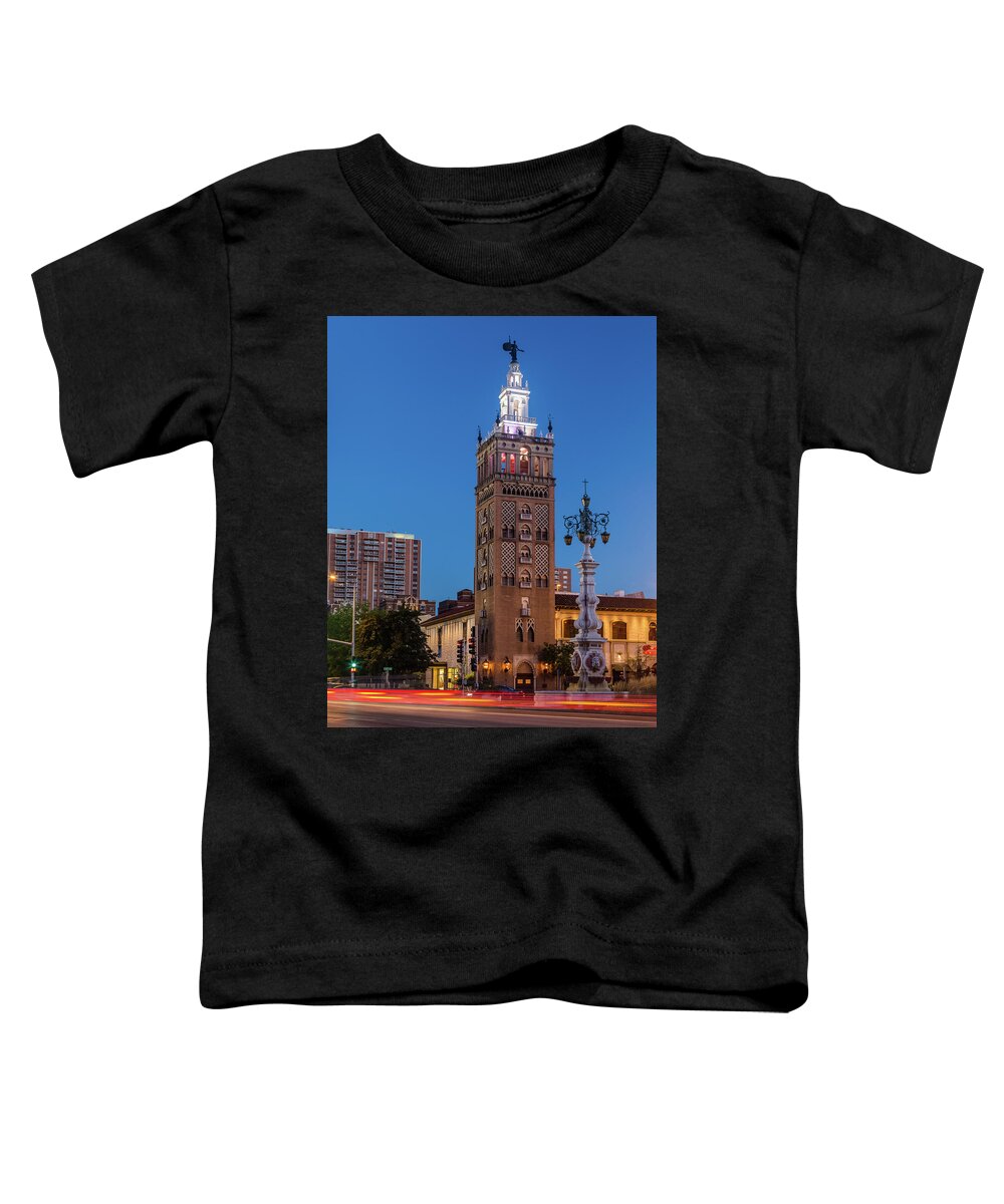 Giralda Tower Toddler T-Shirt featuring the photograph Giralda Tower by Joe Kopp