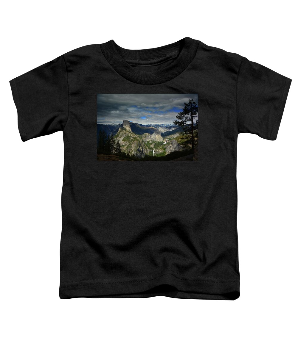 Glacier Point Toddler T-Shirt featuring the photograph Glacier Point by Raymond Salani III