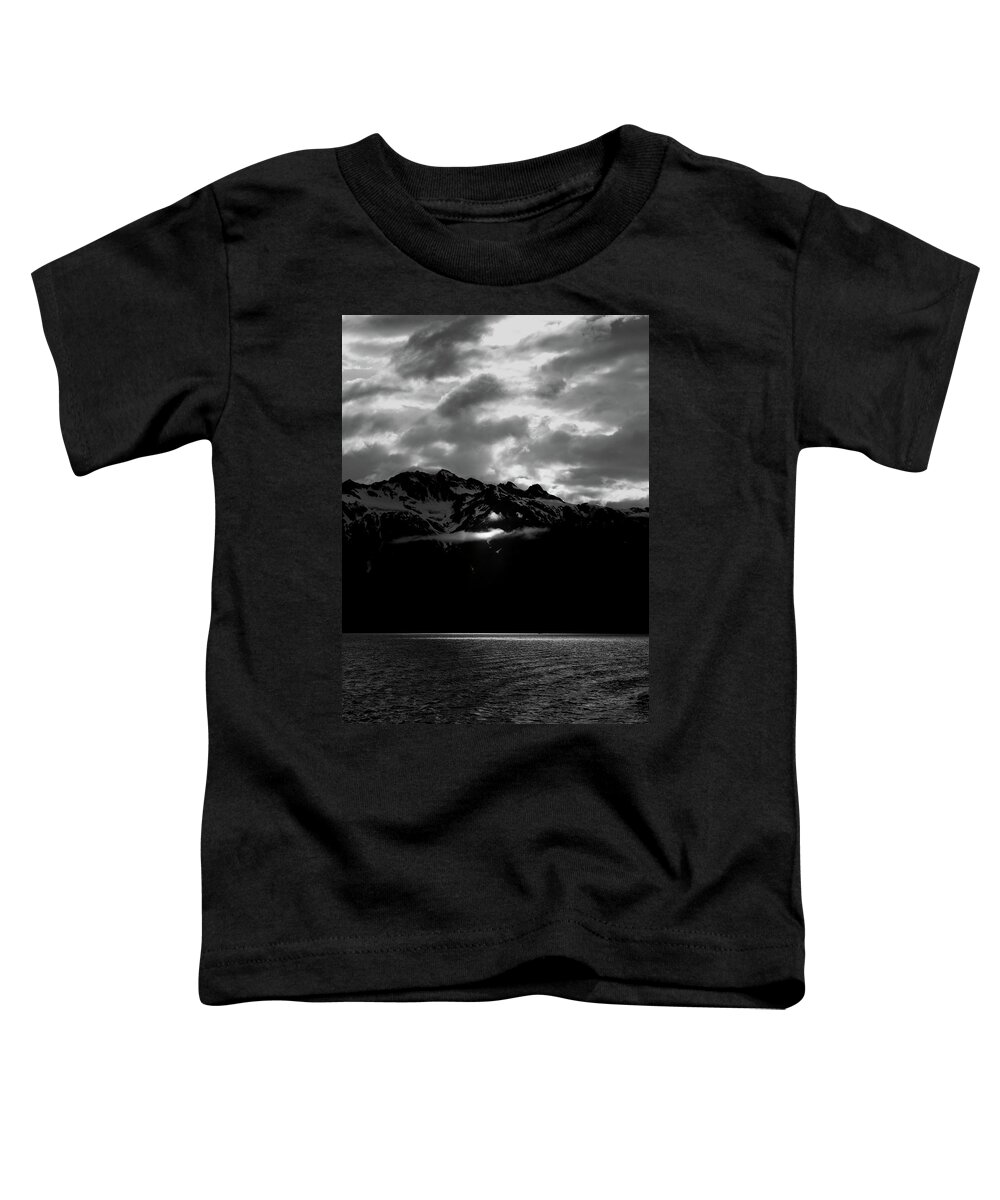 Alaska Toddler T-Shirt featuring the photograph God's Spotlight by Joseph Noonan