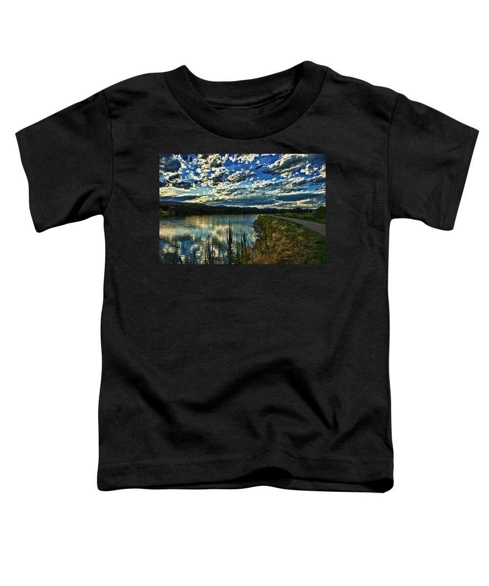Hdr Toddler T-Shirt featuring the photograph Going for a Walk by John K Sampson