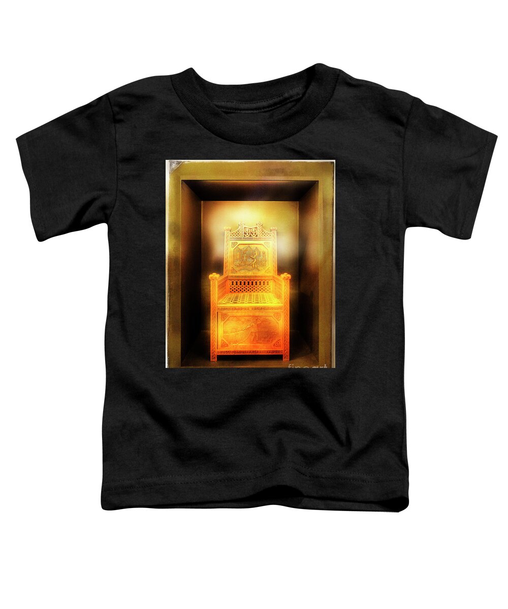 Iceland Toddler T-Shirt featuring the photograph Golden Throne by Craig J Satterlee