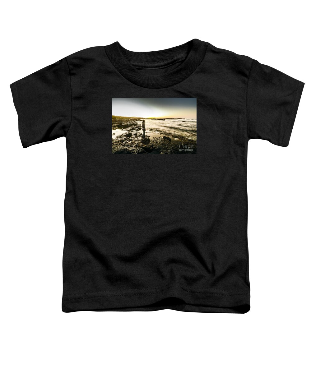 Sunrise Toddler T-Shirt featuring the photograph Granville Harbour sunrise by Jorgo Photography