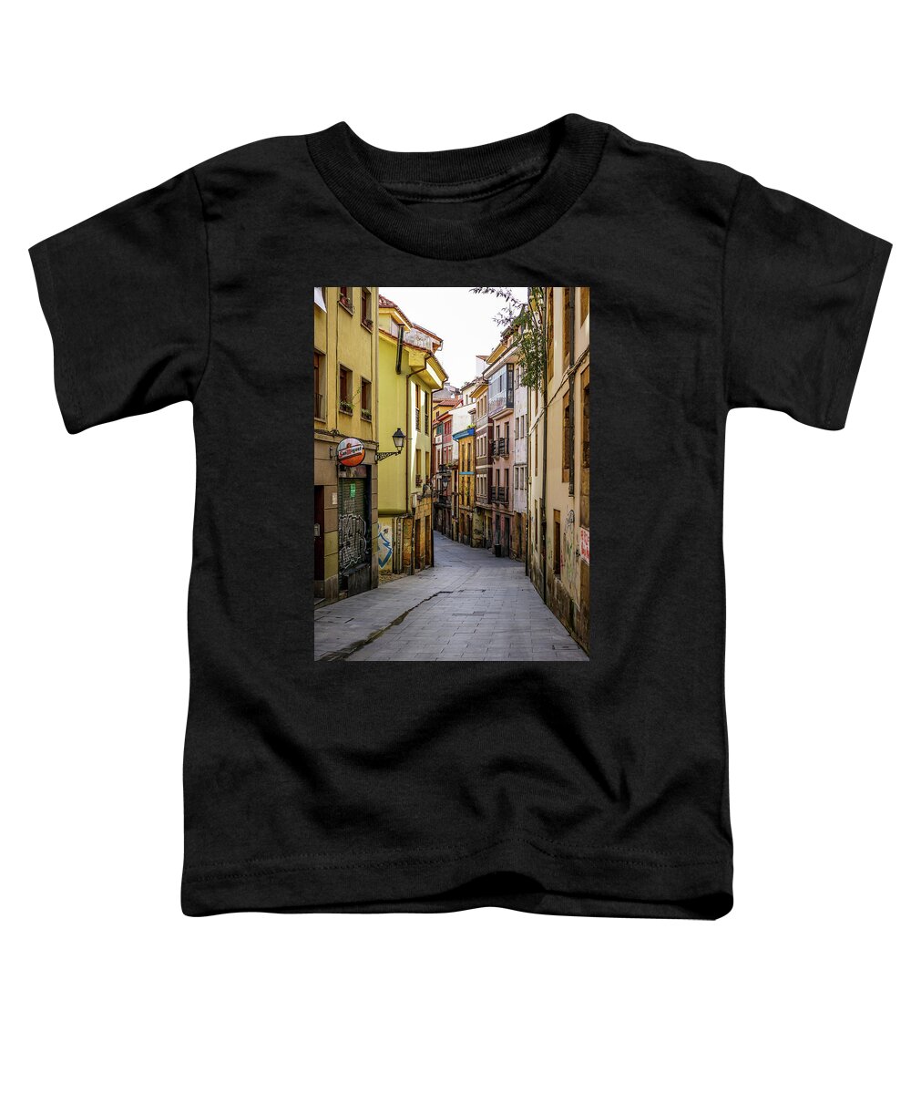 Spain Toddler T-Shirt featuring the photograph Historic Downtown by Ric Schafer
