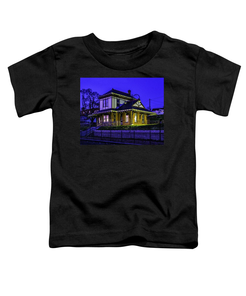 1898 Toddler T-Shirt featuring the photograph Historic Millersburg Station by Nick Zelinsky Jr