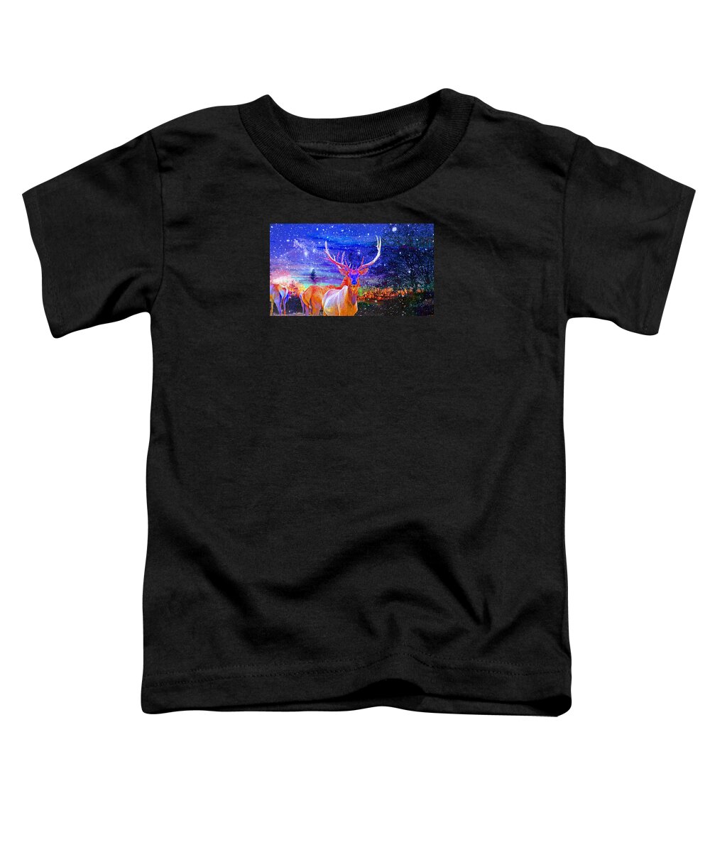 Home For The Holidays Toddler T-Shirt featuring the photograph Home for the Holidays by Mike Breau