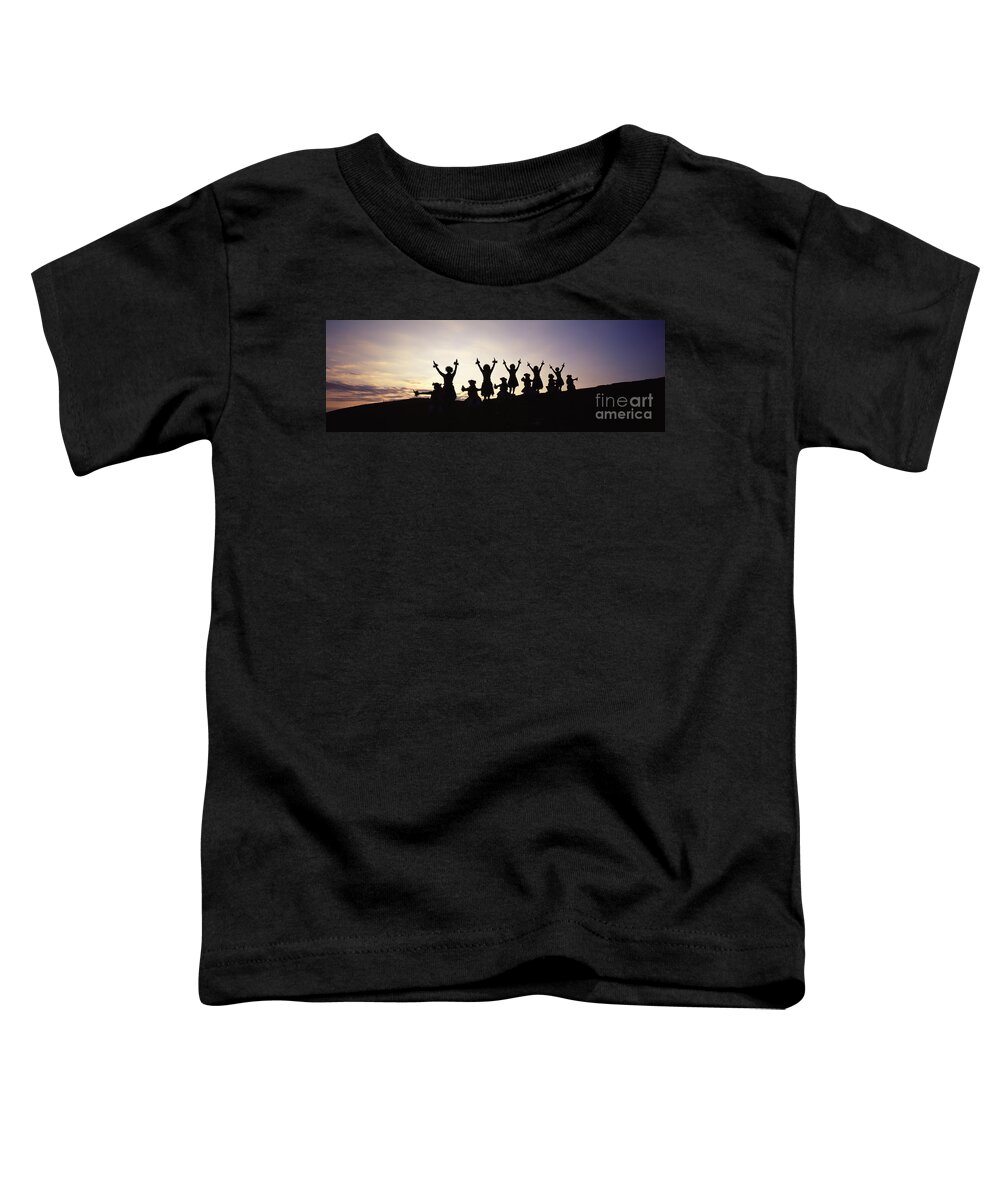 Aloha Toddler T-Shirt featuring the photograph Hula on Hillside by Carl Shaneff - Printscapes