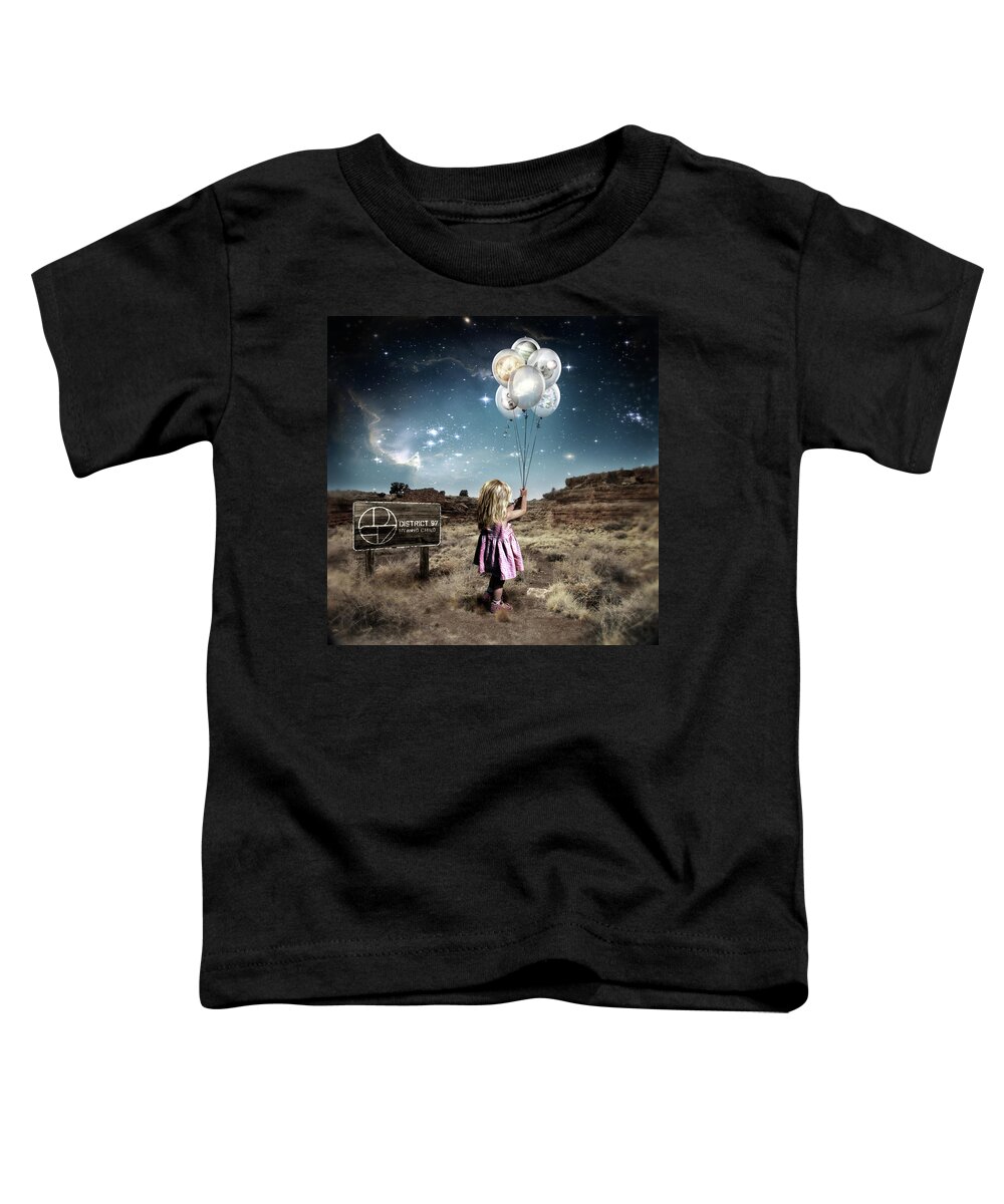  Toddler T-Shirt featuring the digital art Hybrid Child by District 97