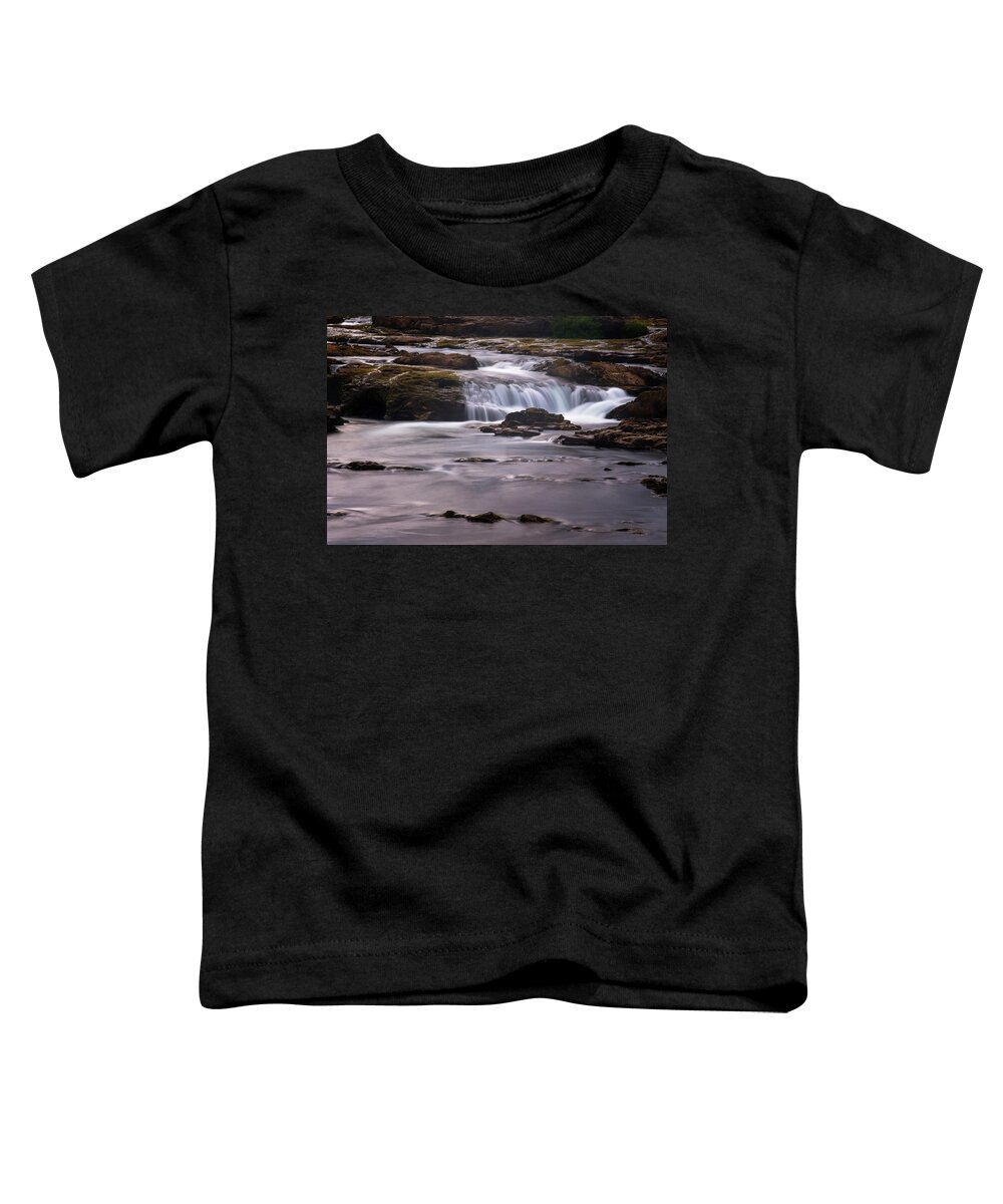 Iceland Toddler T-Shirt featuring the photograph Iceland Stream by Tom Singleton