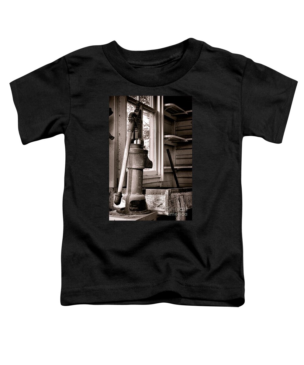 Water Toddler T-Shirt featuring the photograph Indoor Plumbing by Olivier Le Queinec