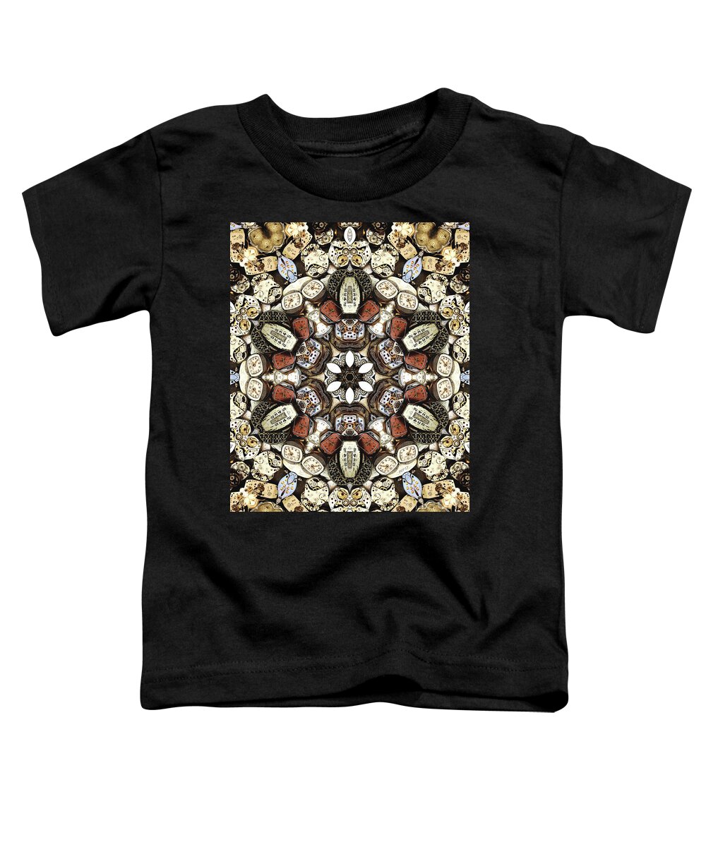 Watches Toddler T-Shirt featuring the digital art Intricacies of Time by Phil Perkins