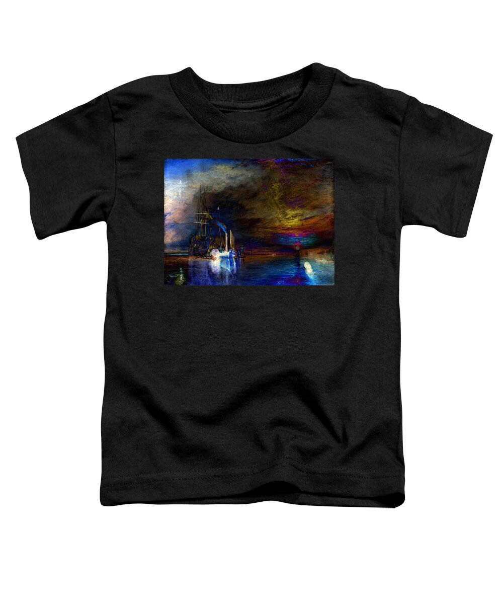 Post Modern Art Toddler T-Shirt featuring the digital art Inv Blend 19 Turner by David Bridburg