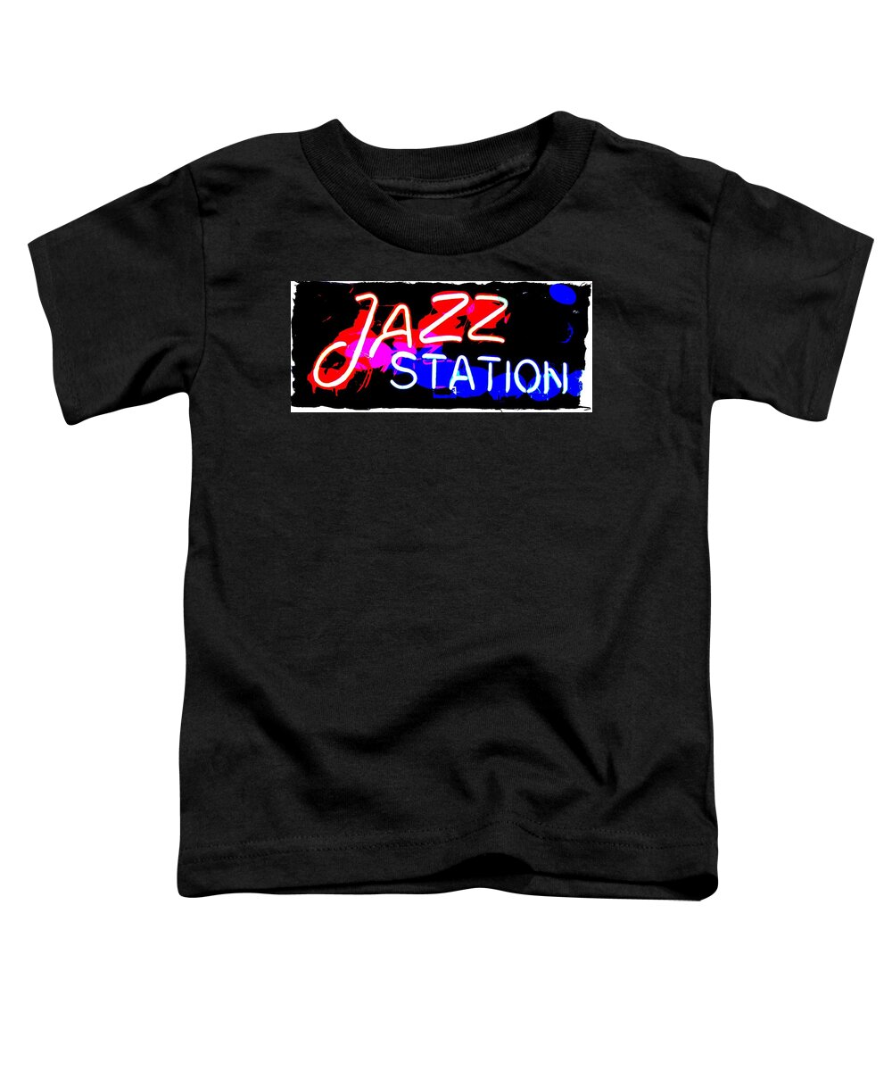 Thom Zehrfeld Photography Toddler T-Shirt featuring the photograph Jazz Station by Thom Zehrfeld