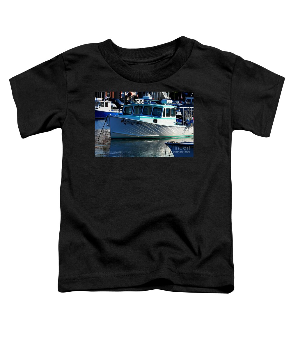 Boats Toddler T-Shirt featuring the photograph Kathryn Rose by Steve Brown