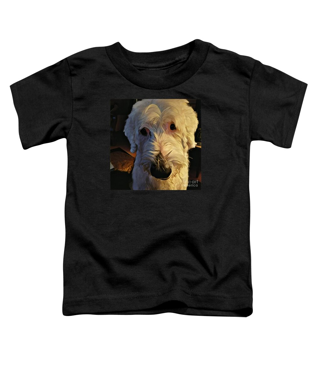 Dog Toddler T-Shirt featuring the photograph Katie Jean Lynn by Jodie Marie Anne Richardson Traugott     aka jm-ART