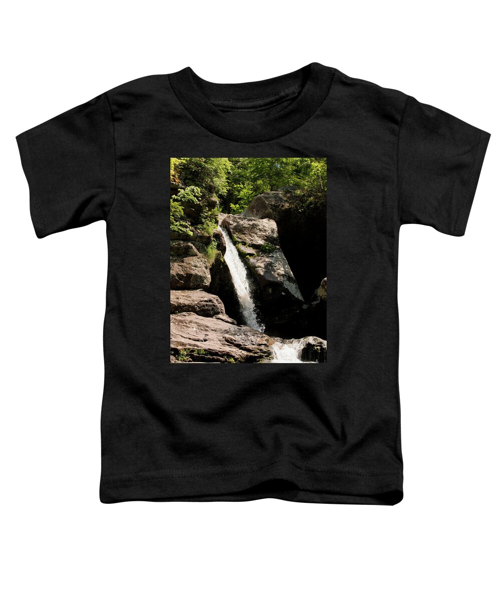 Kent Falls Toddler T-Shirt featuring the photograph Kent Falls by Xine Segalas