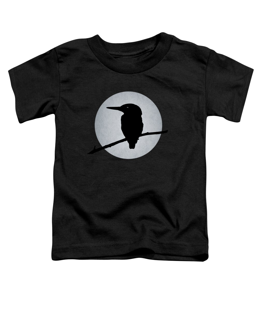Kingfisher Toddler T-Shirt featuring the photograph Kingfisher by Mark Rogan