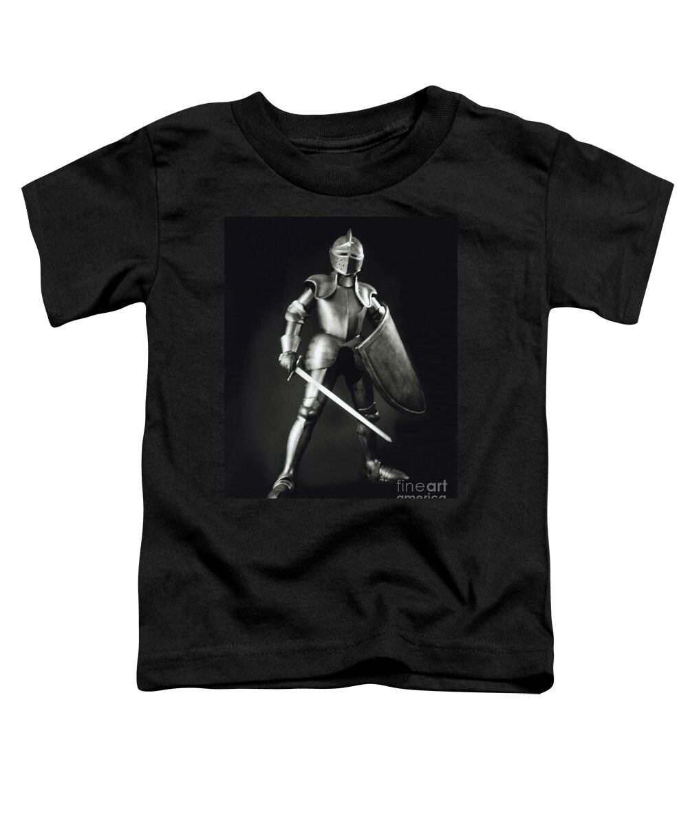 Knight Toddler T-Shirt featuring the photograph Knight by Tony Cordoza