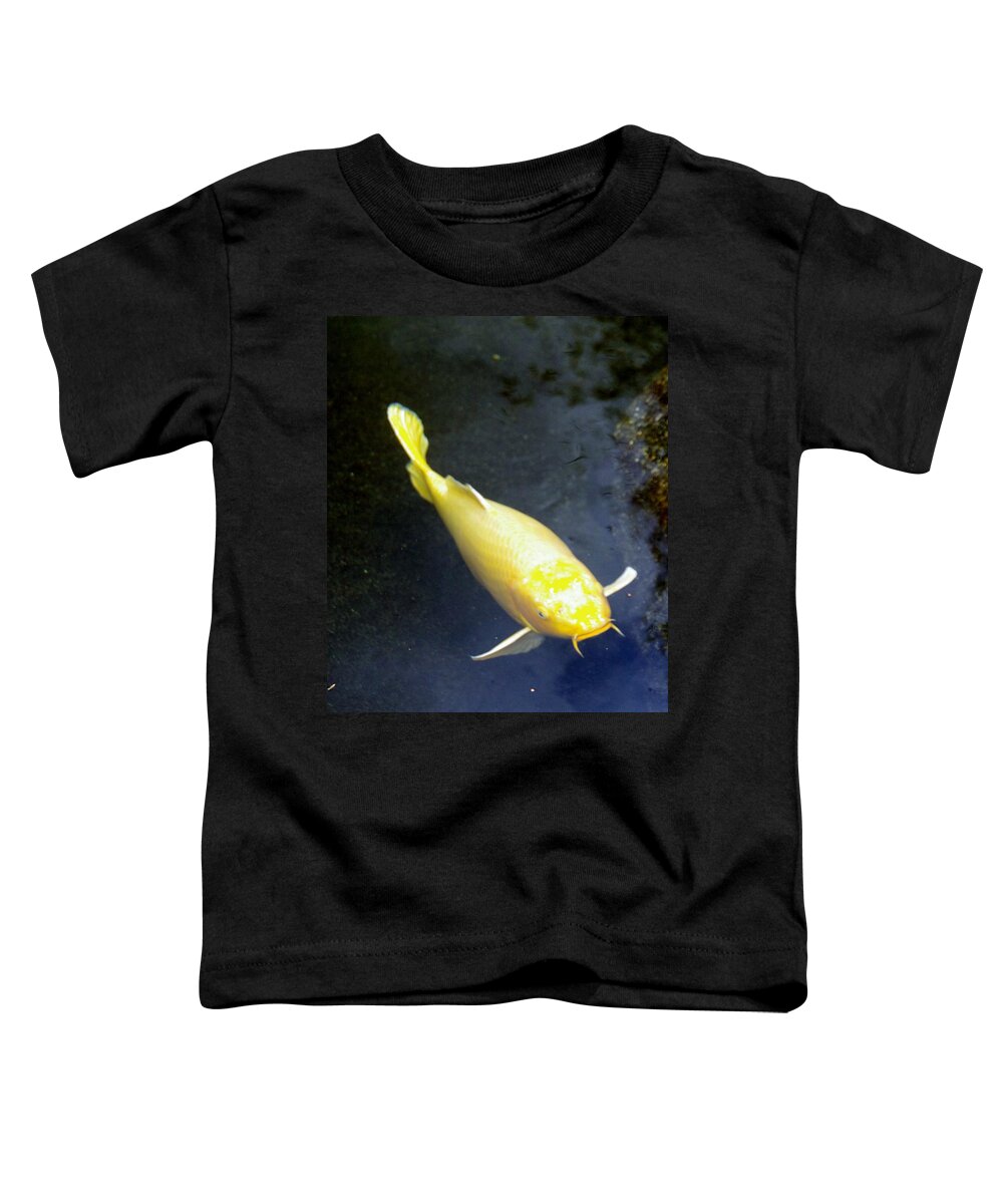 Koi Toddler T-Shirt featuring the photograph Koi-JFG Cherry Blossom Festival 2013-1 by Phyllis Spoor