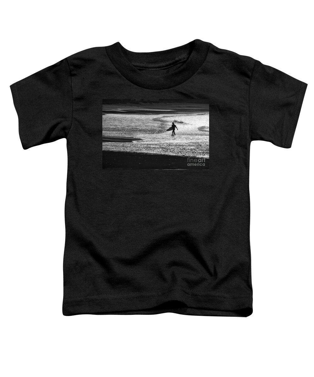 Surfer Toddler T-Shirt featuring the photograph Last wave by Sheila Smart Fine Art Photography