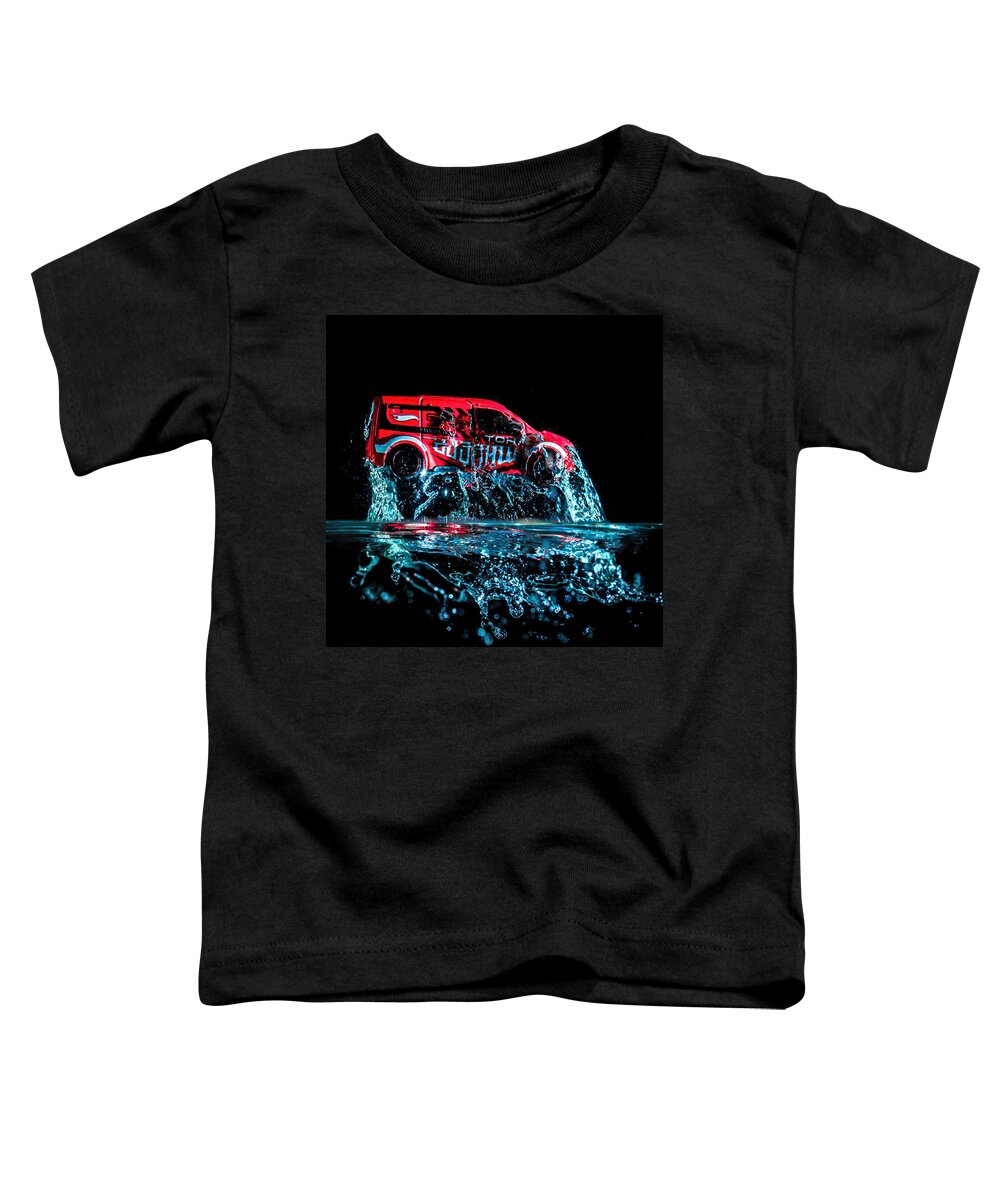 Water Toddler T-Shirt featuring the photograph Launch by Nick Bywater