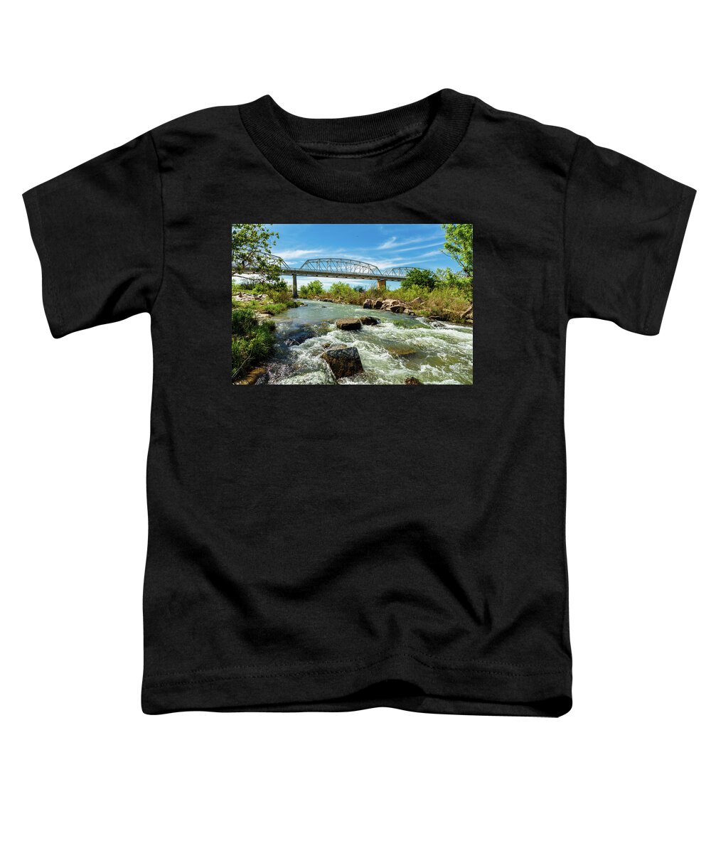 Highway 71 Toddler T-Shirt featuring the photograph Llano River by Raul Rodriguez