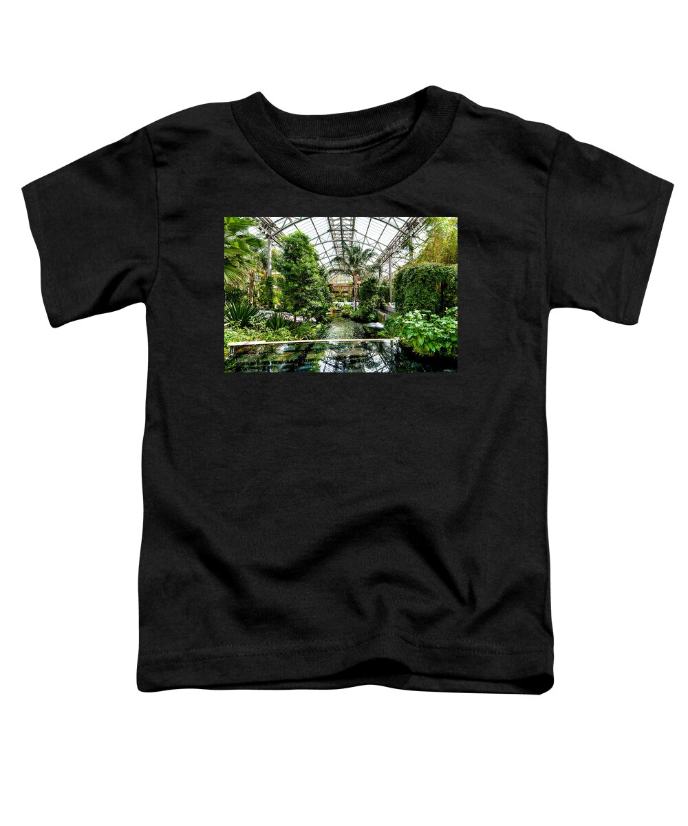 Garden Toddler T-Shirt featuring the photograph Longwood Gardens by Greg Fortier