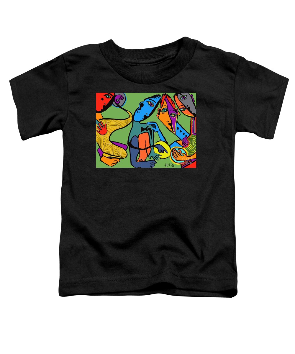  Toddler T-Shirt featuring the digital art Look at this one by Hans Magden