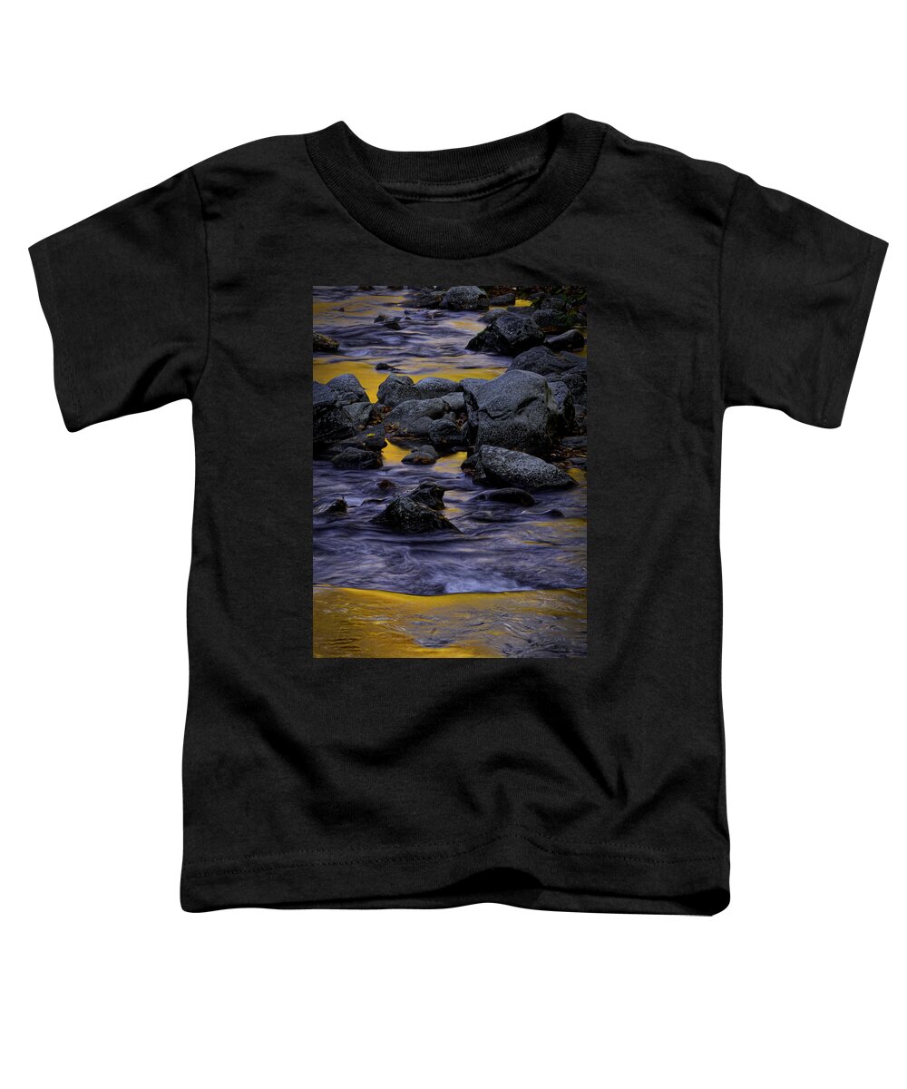 Water Toddler T-Shirt featuring the photograph Making My Way by Jackie Sajewski